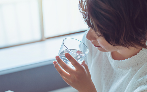 下剤服用専用の個室を完備しています