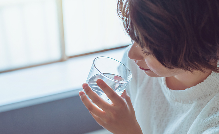 下剤服用専用の個室を完備しています